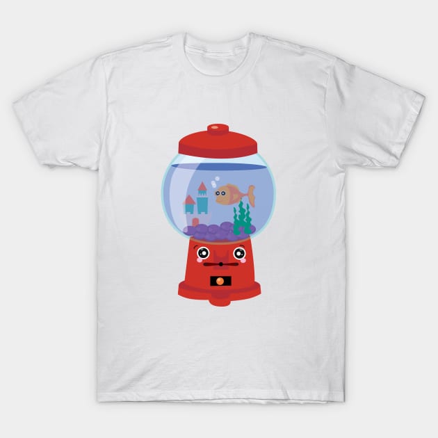 Aquarium Gumball T-Shirt by Edofest